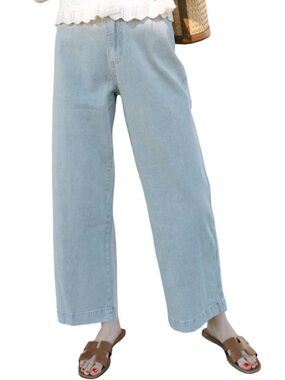 NWT Ruby and Jenna Miou Muse Faded Pinstriped Pants